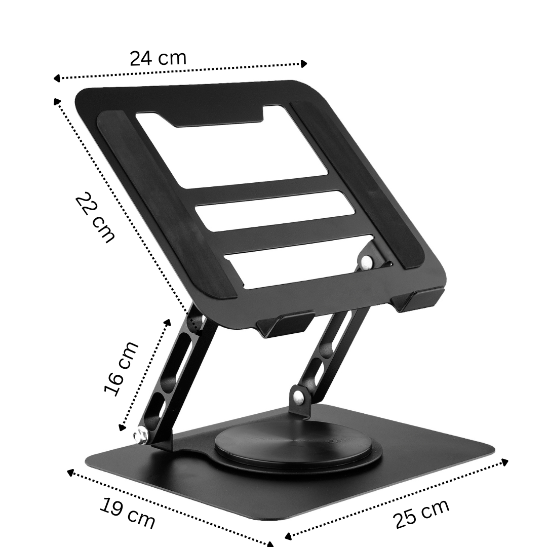 360° Adjustable Foldable Laptop Tablet Stand Riser Bracket Holder for Desk