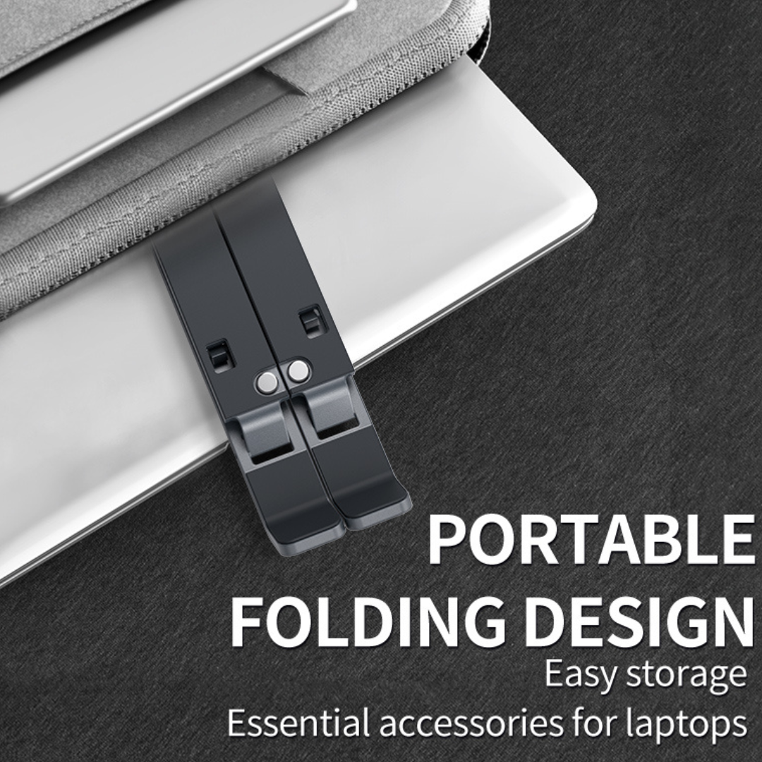 Adjustable Ergonomic Laptop Riser Foldable Portable Laptop Tablet Notebook Stand